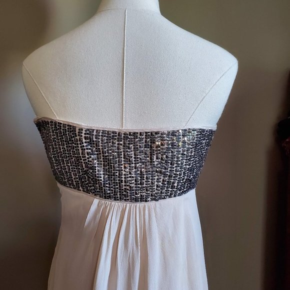 Floreat maxi cocktail dress w sequins Sm - Picture 9 of 15